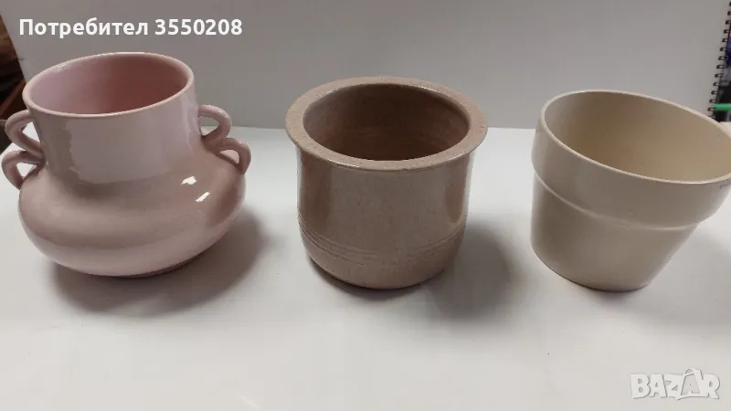 Саксии  керамични, снимка 1