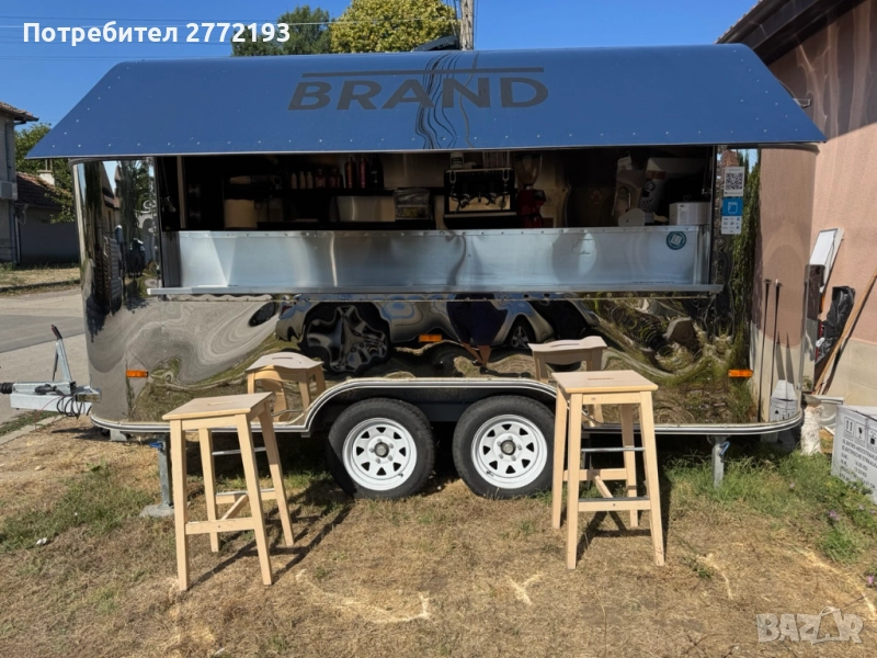 Мобилен кафе-бар - каравана, снимка 1