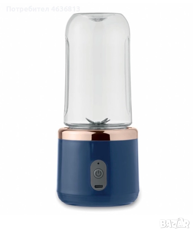 Мини блендер подходящ за различни сокове и смутита, снимка 1