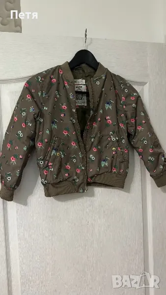 H&M Яке за момиче на цветя - пролет / есен, снимка 1