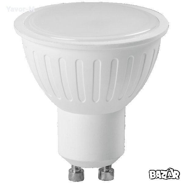 LED Лампа, Луничка, 3W, GU10, 3000K, 220V-240V AC, Топла светлина, Ultralux - LX10330, снимка 1