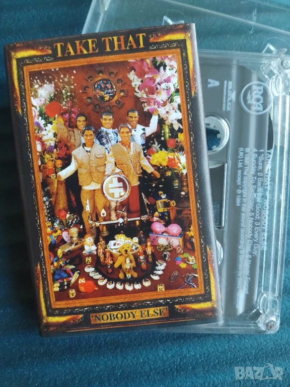Take That – Nobody Else - оригинална аудио касета музика, снимка 1