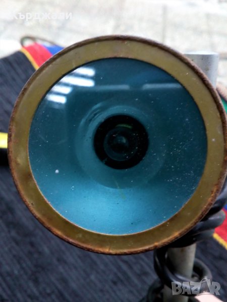 Рядка Лампа Артилерийска с Оригинално Стъкло и Крушка!, снимка 1