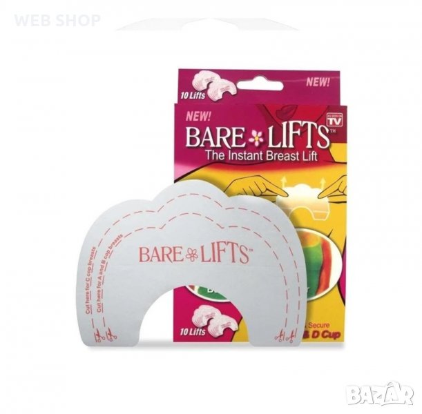 Лепенки за повдигане на бюст Bare Lifts, снимка 1