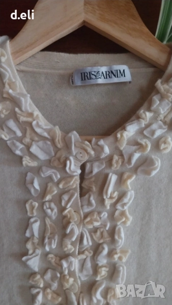 IRIS VON ARNIM Original Size S-M 100% Кашмир , снимка 1