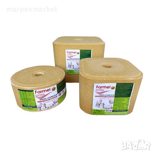 Минерално блокче - M+V, снимка 1