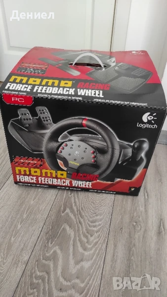 Кормило Logitech Momo Racing Force Feedback Wheel, снимка 1