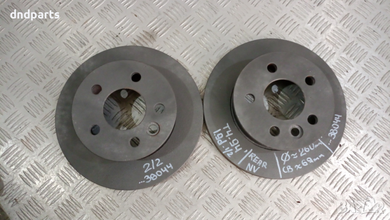 Задни дискове VW Transporter T4 1.9D 1994г.	, снимка 1