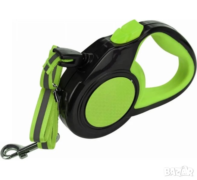 Автоматичен повод за куче - Светлоотразителен , снимка 1