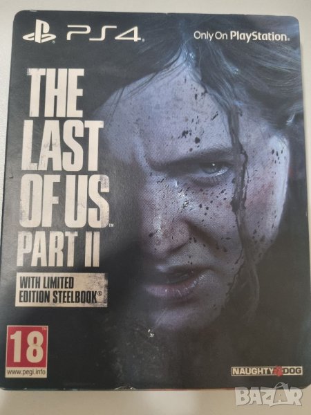 The Last of Us Part II with Limited Edition Steelbook PS4 (Съвместима с PS5), снимка 1