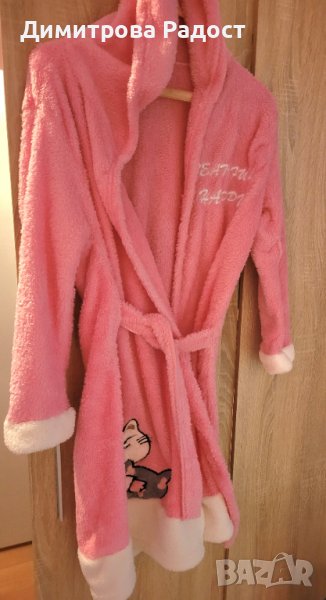 Дамски пухени халати. Състояние ново. Цвят розов. , снимка 1