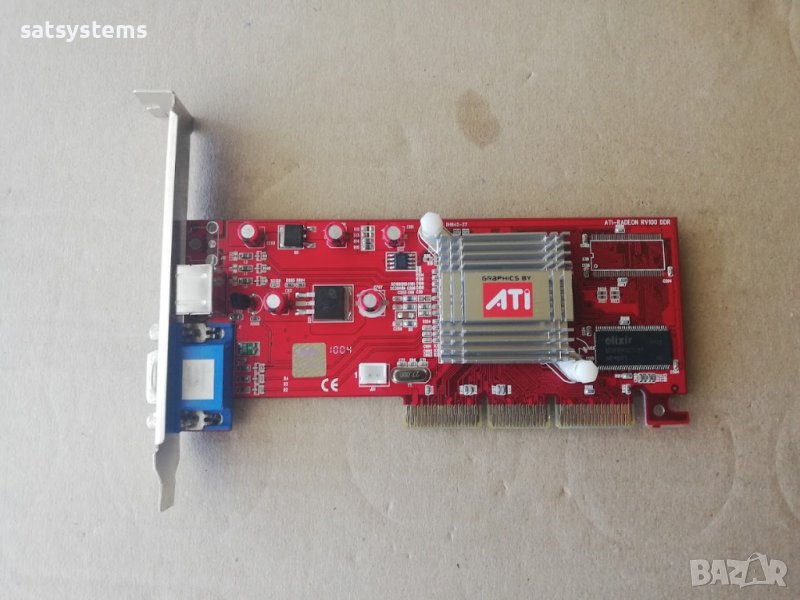 Видео карта ATi Radeon Manli 7000 32MB DDR 64bit AGP, снимка 1