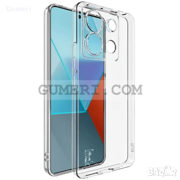 Силиконов Гръб Със Защита За Камерата За Xiaomi Redmi Note 13 Pro, снимка 1