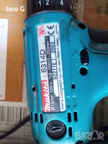 Акумулаторна дрелка Makita 6314D