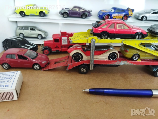 3801➡️ Corgi Mercedes Benz Car Transport ohne OVP, снимка 6 - Колекции - 54212829