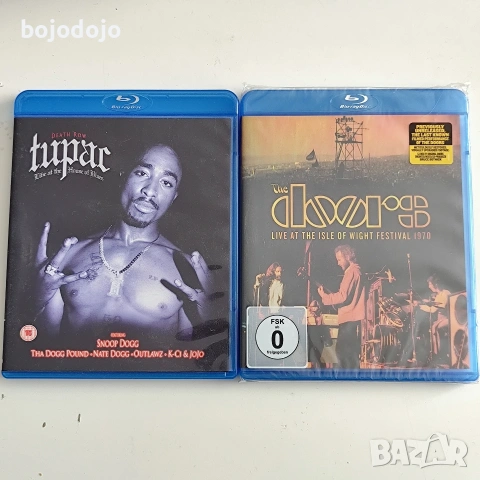 blu ray - 2Pac, The Doors 