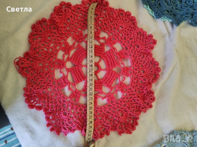 Плетива на една кука, снимка 8 - Декорация за дома - 12602931