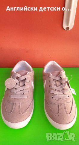 Английски детски кецки-маратонки естествен велур-NEXT , снимка 5 - Детски маратонки - 29417275