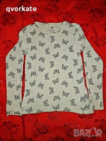 Блузка с дълъг ръкав H&M, снимка 1 - Детски Блузи и туники - 31856514