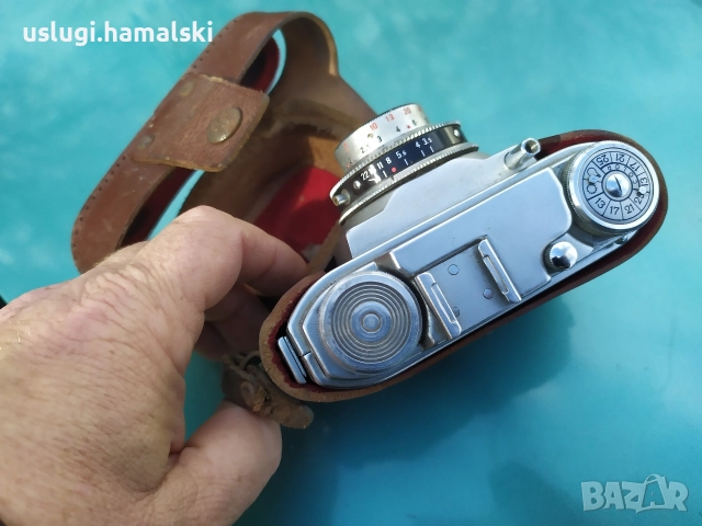 Стар фотоапарат, снимка 3 - Антикварни и старинни предмети - 52606586