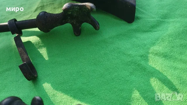 Прибири за камина /медни/1900г, снимка 6 - Антикварни и старинни предмети - 49067780