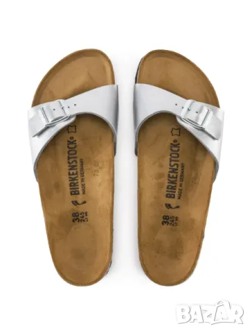 Birkenstock Madrid Birko номер 40 -Flor Sandals - Regular - Silver , снимка 6 - Сандали - 50169646