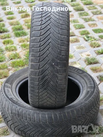 2 бр. Michelin Alpin 6 225/55 R16 99H XL – DOT 2018 – Италия – ~6 мм
