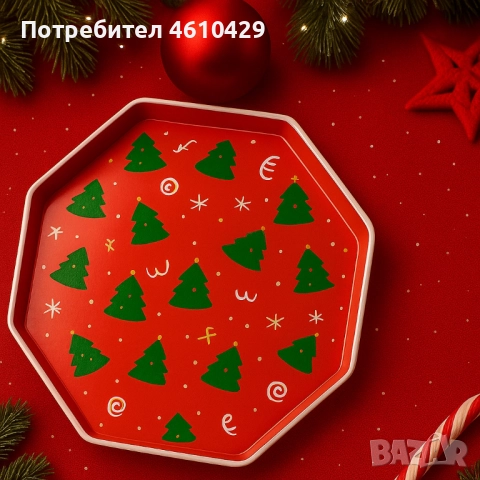 Практична Коледна табла с елхички, снимка 3 - Декорация за дома - 52121885