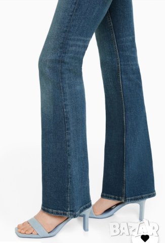 Дънки чарлстон с висока талия !, снимка 3 - Дънки - 44262150