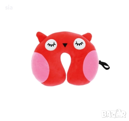 Възглавница за врат, Детска възглавница, Бухал, снимка 2 - Аксесоари и консумативи - 52316760