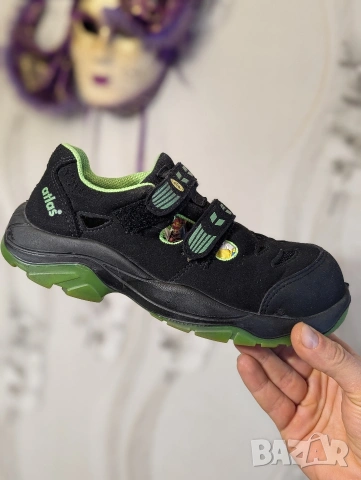  Atlas SL 26 Green ESD S1 номер 38 работни предпазни обувки , снимка 2 - Други - 53889567