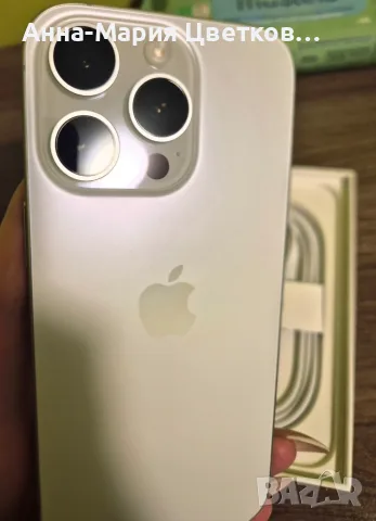 Iphone 16 pro 256gb white titanium, снимка 6 - Apple iPhone - 56518794