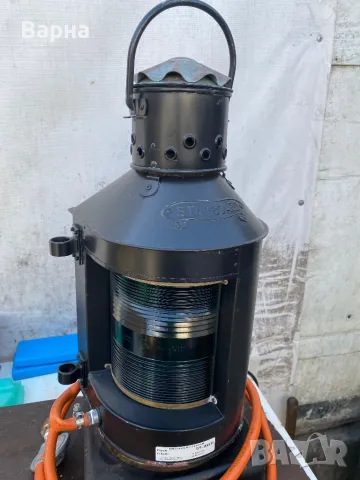 Корабен фенер STARBOARD, снимка 2 - Антикварни и старинни предмети - 49922468