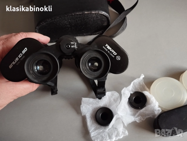 ТОП Съветски Бинокъл БПЦ 10 х 50 --TENTO--MADE IN СССР, снимка 4 - Екипировка - 52838392