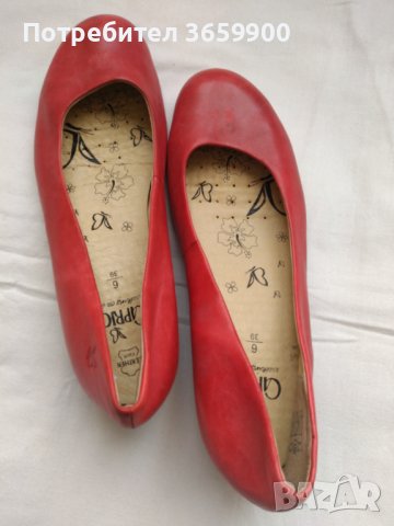 Дамски обувки-Каприз,естествена кожа,размер 6, снимка 1 - Дамски ежедневни обувки - 39972561