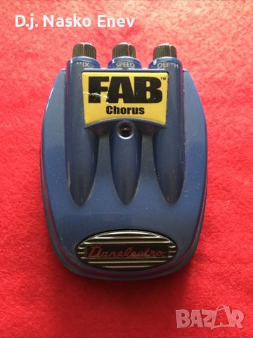 Danelectro Fab Guitar Chorus Pedal - хорус педал за ел китара /ОТЛИЧЕН/, снимка 6 - Китари - 38090980