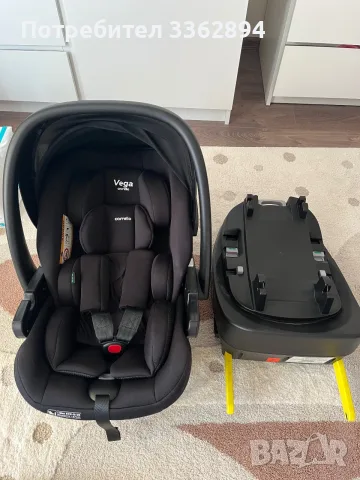 столче за кола Carrello Vega за новородени + ISOFIX въртяща се основа, снимка 5 - Столчета за кола и колело - 55788507