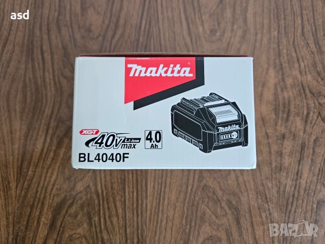 4Ah Makita 40V BL4040F Нова Батерия 200лв/бр. , снимка 9 - Други инструменти - 52682166