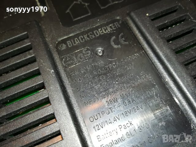 ⭐️BLACK & DECKER BATTERY CHARGER 0210221713, снимка 6 - Винтоверти - 38193051