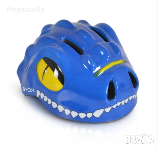 Каска Y27 (48-54 cm) Dino Byox , снимка 4 - Други - 51843847