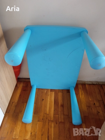 7 бр. Детско столче-табуретка MAMMUT (ikea) и масичка, снимка 11 - Столове - 52309737