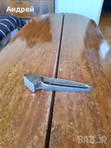 Стара алуминиева преса за чесън #6