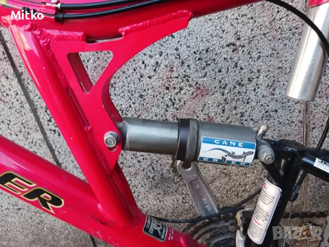 26цола алуминиев велосипед с 24скорости палцови команди усилени капли амортисьори предни и заден , снимка 4 - Велосипеди - 47896999