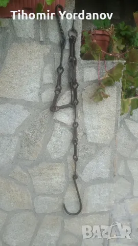 Верига за огнище., снимка 7 - Антикварни и старинни предмети - 50132532