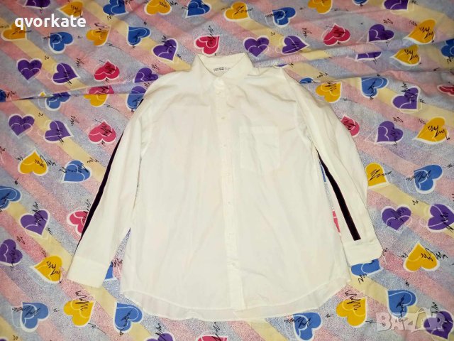 Бяла риза на ZARA №S, снимка 2 - Ризи - 42666220