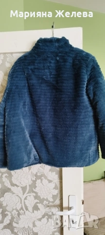 Дамско яке-кожухче късо с две лица, снимка 4 - Якета - 54306196