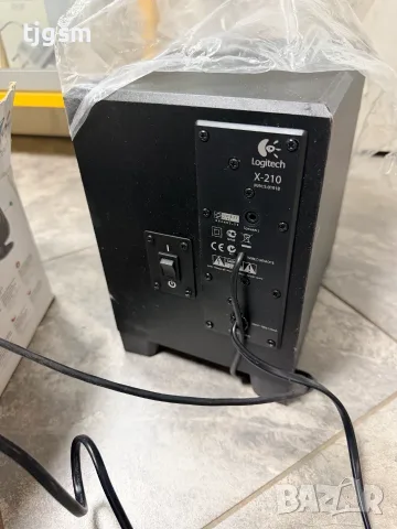 Тонколони , буфер Logitech X-210 2.1 за компютър, снимка 3 - Тонколони - 55980433