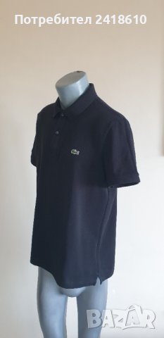 Lacoste Slim Fit Pique Cotton Mens Size 6 - XL НОВО! ОРИГИНАЛ! Мъжка Тениска!, снимка 6 - Тениски - 44165458