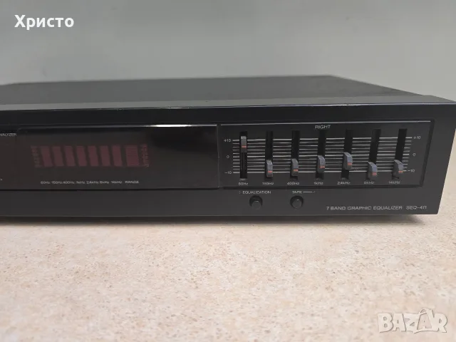 🔊🌈 Sony seq-411 🌈🔊, снимка 3 - Еквалайзери - 55767803