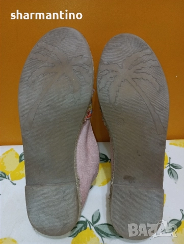 Кожени еспадрили N 39 - 6 лв, снимка 5 - Пантофи - 51635760